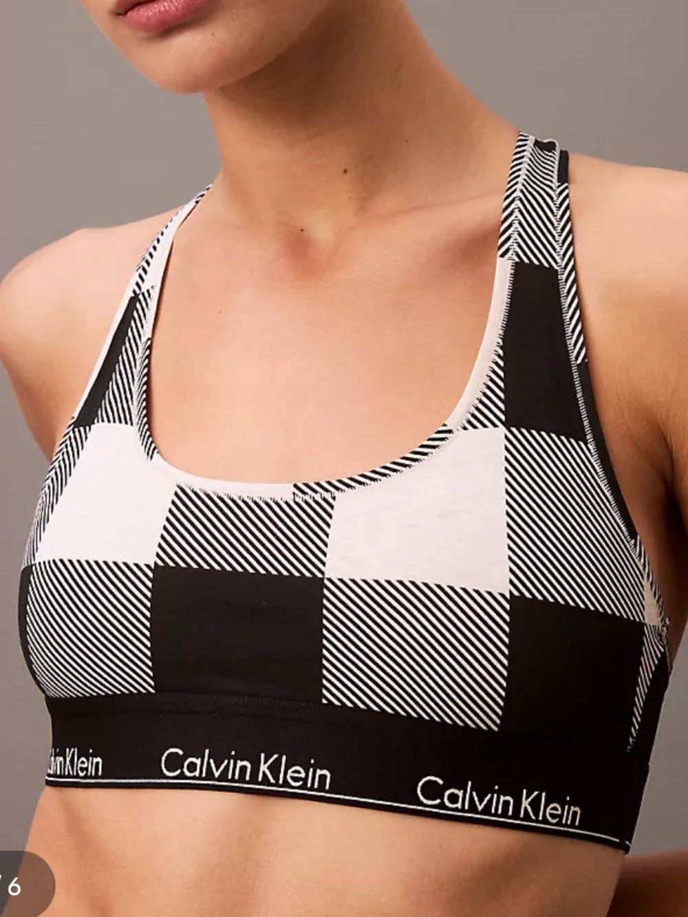 Calvin Klein Icon Cotton Modal Holiday Unlined Bralette